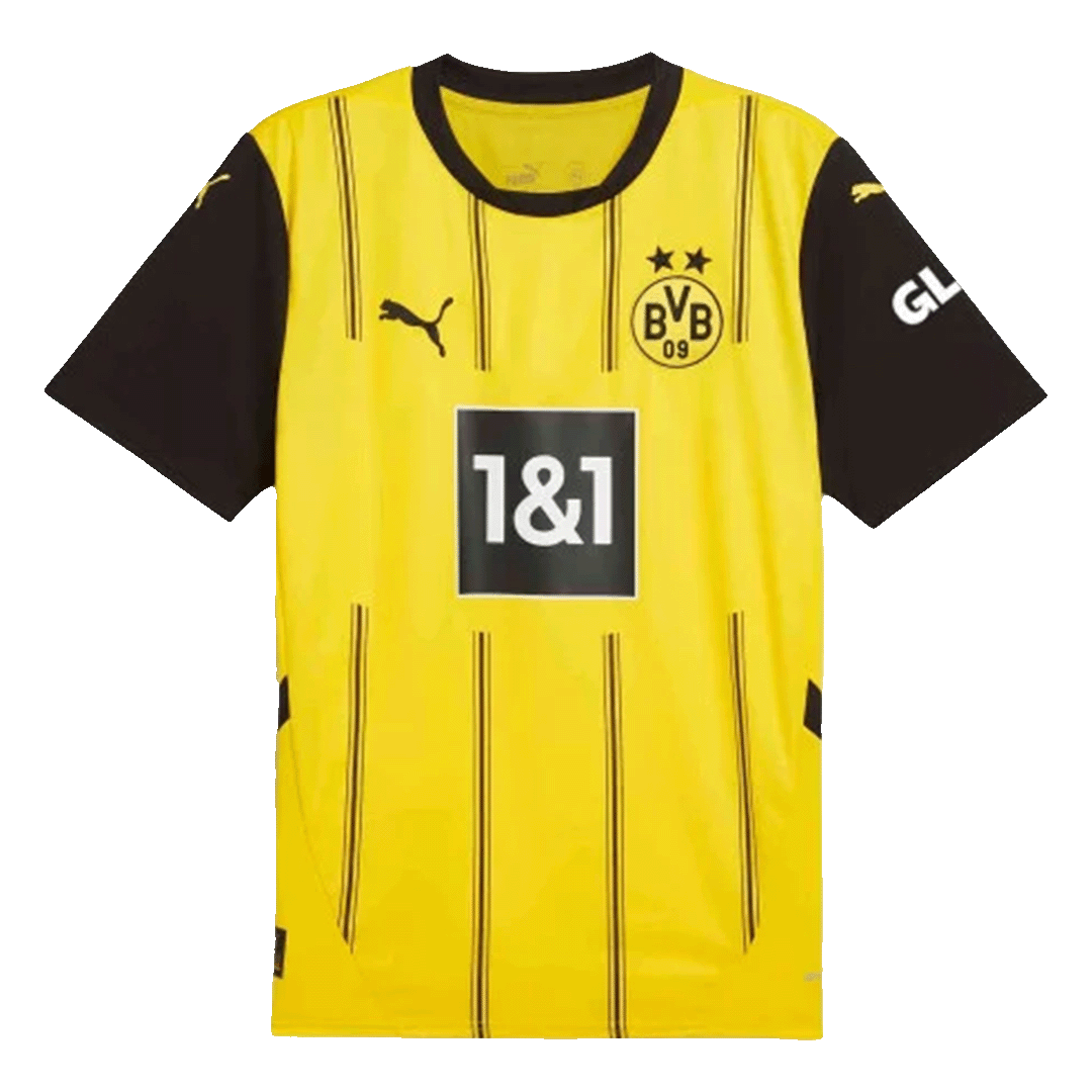 Borussia Dortmund Home  Soccer Jersey 2024/25 footmaillots.fr