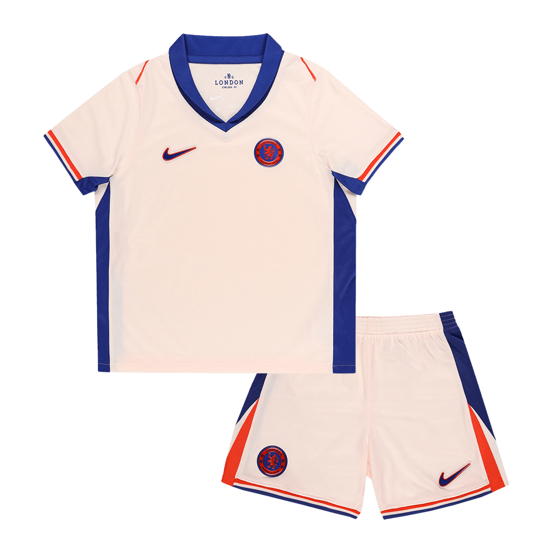 Kid's Chelsea Away  Soccer Jersey Kit(Jersey+Shorts) 2024/25 footmaillots.fr