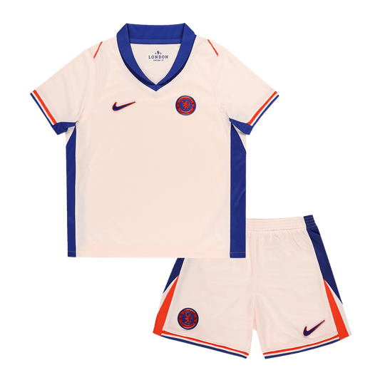 Kid's Chelsea Away  Soccer Jersey Kit(Jersey+Shorts) 2024/25 footmaillots.fr