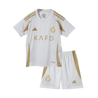 Kid's RONALDO #7 Al Nassr Third Away  Soccer Jersey Kit(Jersey+Shorts) 2024/25 footmaillots.fr