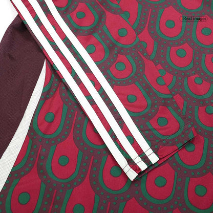 Men's Mexico Home Long Sleeve Soccer Jersey Copa América 2024 footmaillots.fr