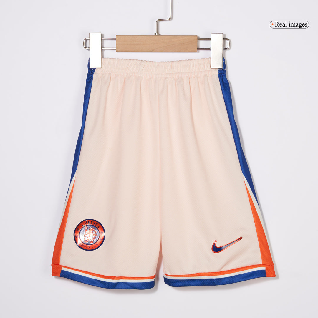 Kid's Chelsea Away  Soccer Jersey Kit(Jersey+Shorts) 2024/25 footmaillots.fr
