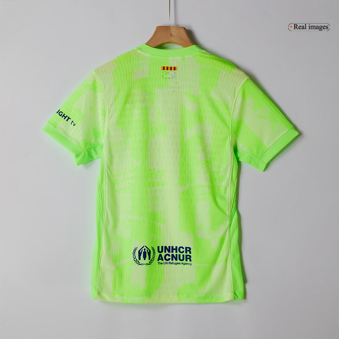Player Version Barcelona Third Away  Soccer Jersey 2024/25 footmaillots.fr