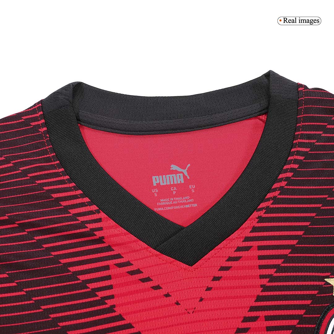RAFA LE?O #10 AC Milan Home  Soccer Jersey 2023/24 footmaillots.fr