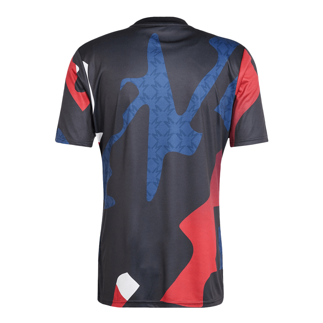 Manchester United Pre-Match  Soccer Jersey 2024/25 footmaillots.fr