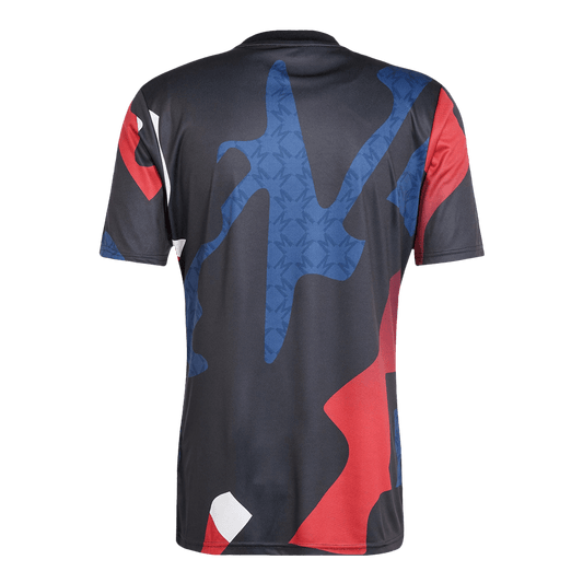 Manchester United Pre-Match  Soccer Jersey 2024/25 footmaillots.fr