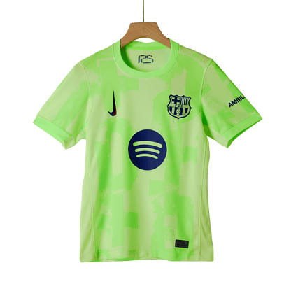 Barcelona Third Away  Soccer Jersey 2024/25 - (Spotify Logo Without Text) footmaillots.fr