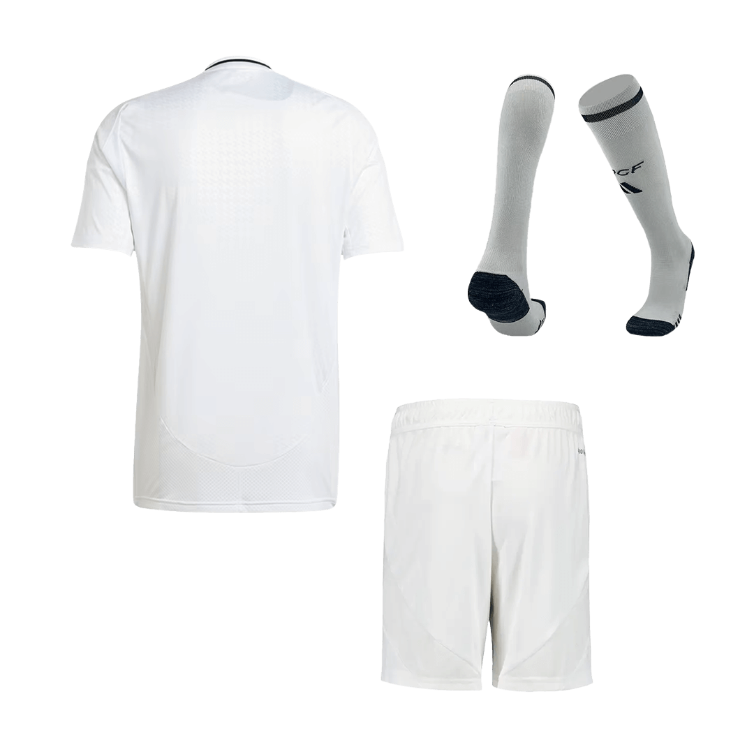 Real Madrid Home  Soccer Jersey Kit(Jersey+Shorts+Socks) 2024/25 footmaillots.fr