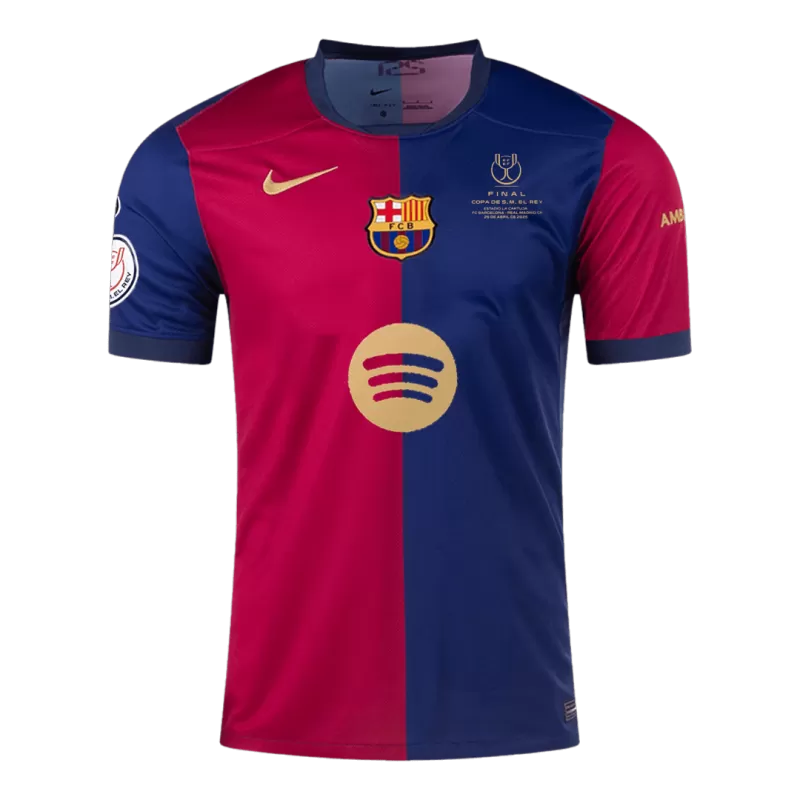 Maillot de football Barcelone domicile 2024/25 - Finale de la Copa del Rey