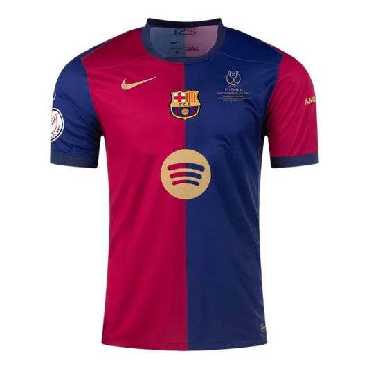 Maillot de football Barcelone domicile 2024/25 - Finale de la Copa del Rey