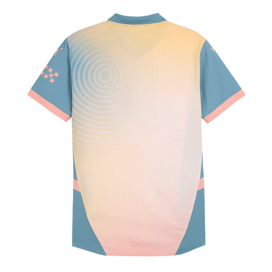 Player Version Manchester City Fourth Away  Soccer Jersey 2024/25- Definitely City (UCL) footmaillots.fr
