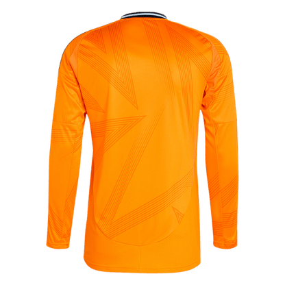 Real Madrid Away Long Sleeve  Soccer Jersey 2024/25 footmaillots.fr