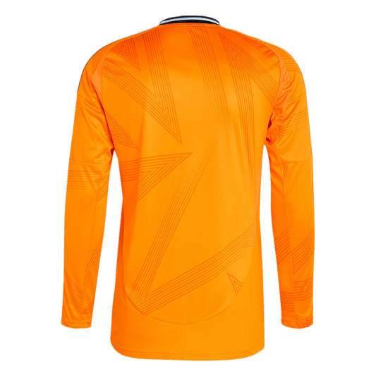 Real Madrid Away Long Sleeve  Soccer Jersey 2024/25 footmaillots.fr