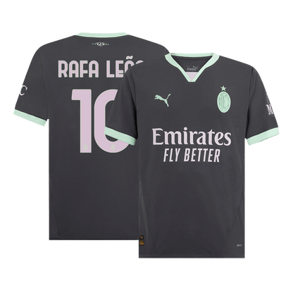 Rafael Leão #10 AC Milan Third Away  Soccer Jersey 2024/25 footmaillots.fr