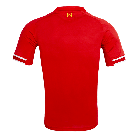 Retro 2013/14 Liverpool Home  Soccer Jersey footmaillots.fr