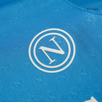 Kid's Napoli Home  Soccer Jersey Kit(Jersey+Shorts) 2024/25 footmaillots.fr