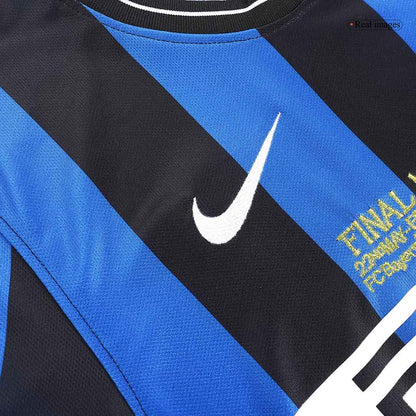 Retro 2009/10 Inter Milan Home  Soccer Jersey - UCL Final footmaillots.fr