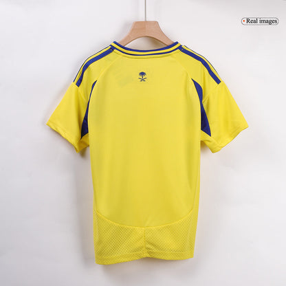 Kid's Al Nassr Home  Soccer Jersey Kit(Jersey+Shorts) 2024/25 footmaillots.fr