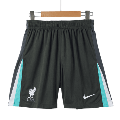 Liverpool Away Soccer Shorts 2024/25 footmaillots.fr