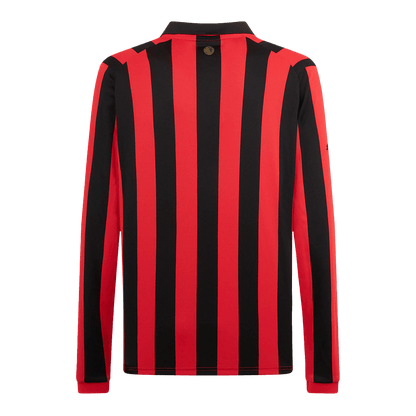 AC Milan Long Sleeve  Soccer Jersey 2024/25 - 125th Anniversary footmaillots.fr