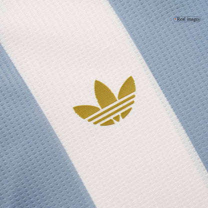 Kid's Argentina  Soccer Jersey Kit(Jersey+Shorts) 2024 - 50th Anniversary footmaillots.fr