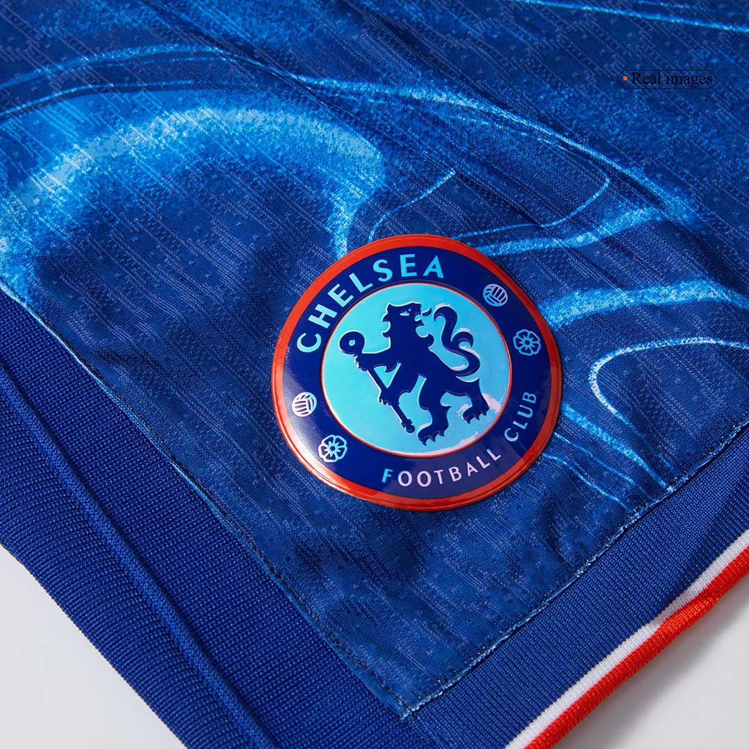 Player Version Chelsea Home Soccer Shorts 2024/25 footmaillots.fr