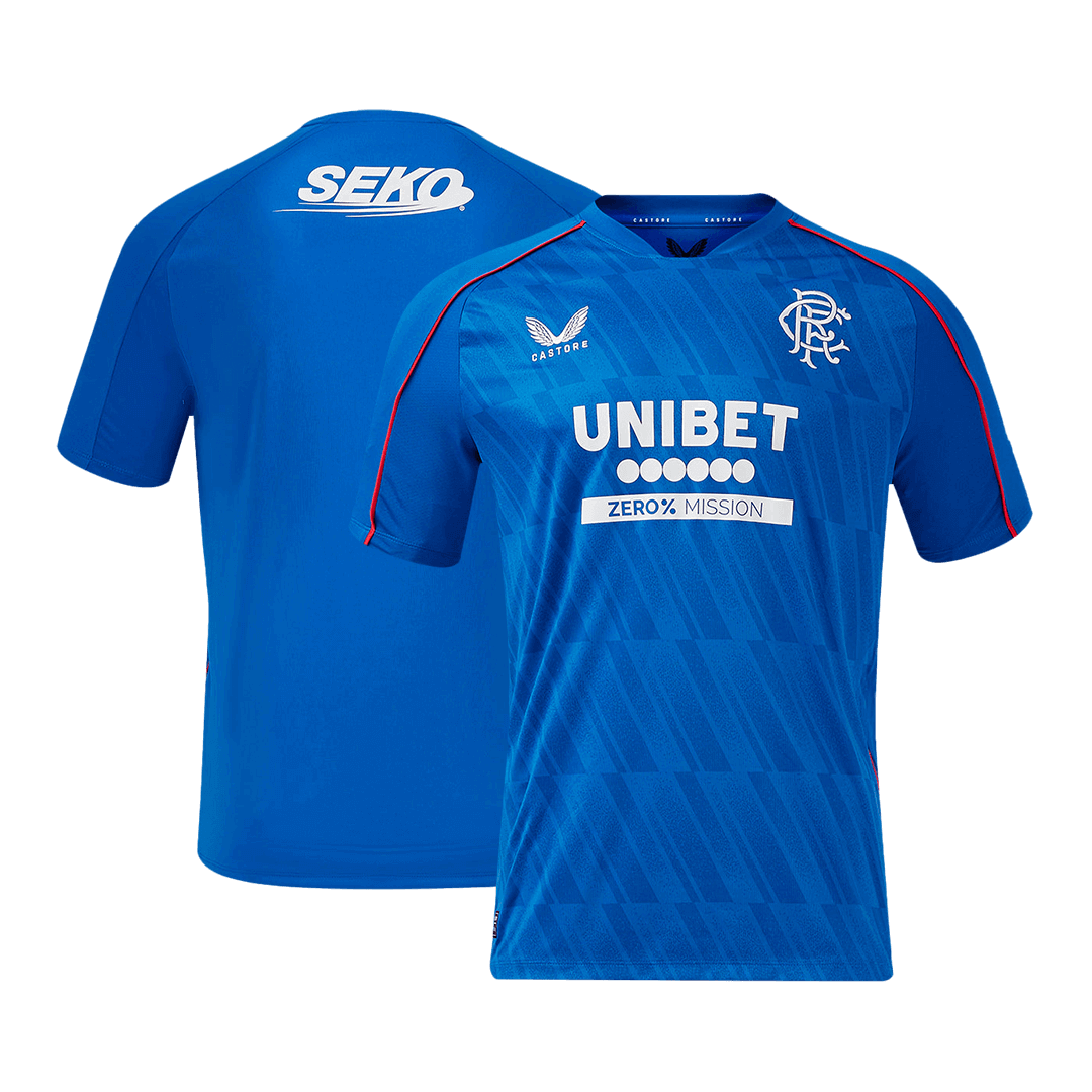 Glasgow Rangers Home  Soccer Jersey 2024/25 footmaillots.fr