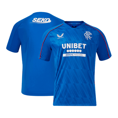 Glasgow Rangers Home  Soccer Jersey 2024/25 footmaillots.fr
