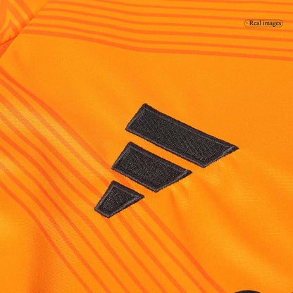 Real Madrid Away Long Sleeve  Soccer Jersey 2024/25 footmaillots.fr