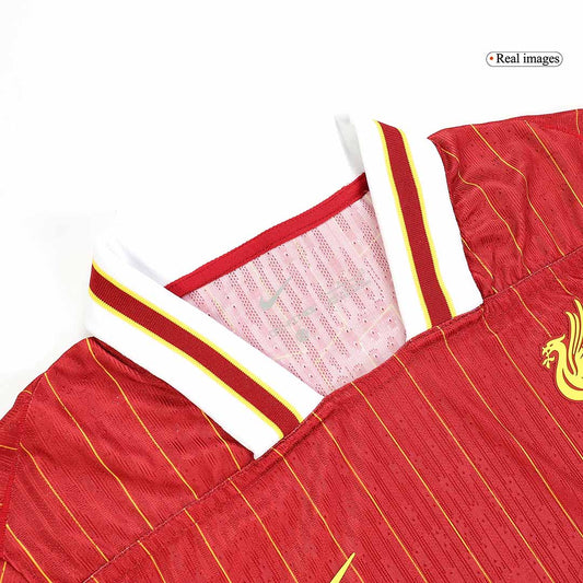 Player Version M.SALAH #11 Liverpool Home  Soccer Jersey 2024/25 footmaillots.fr