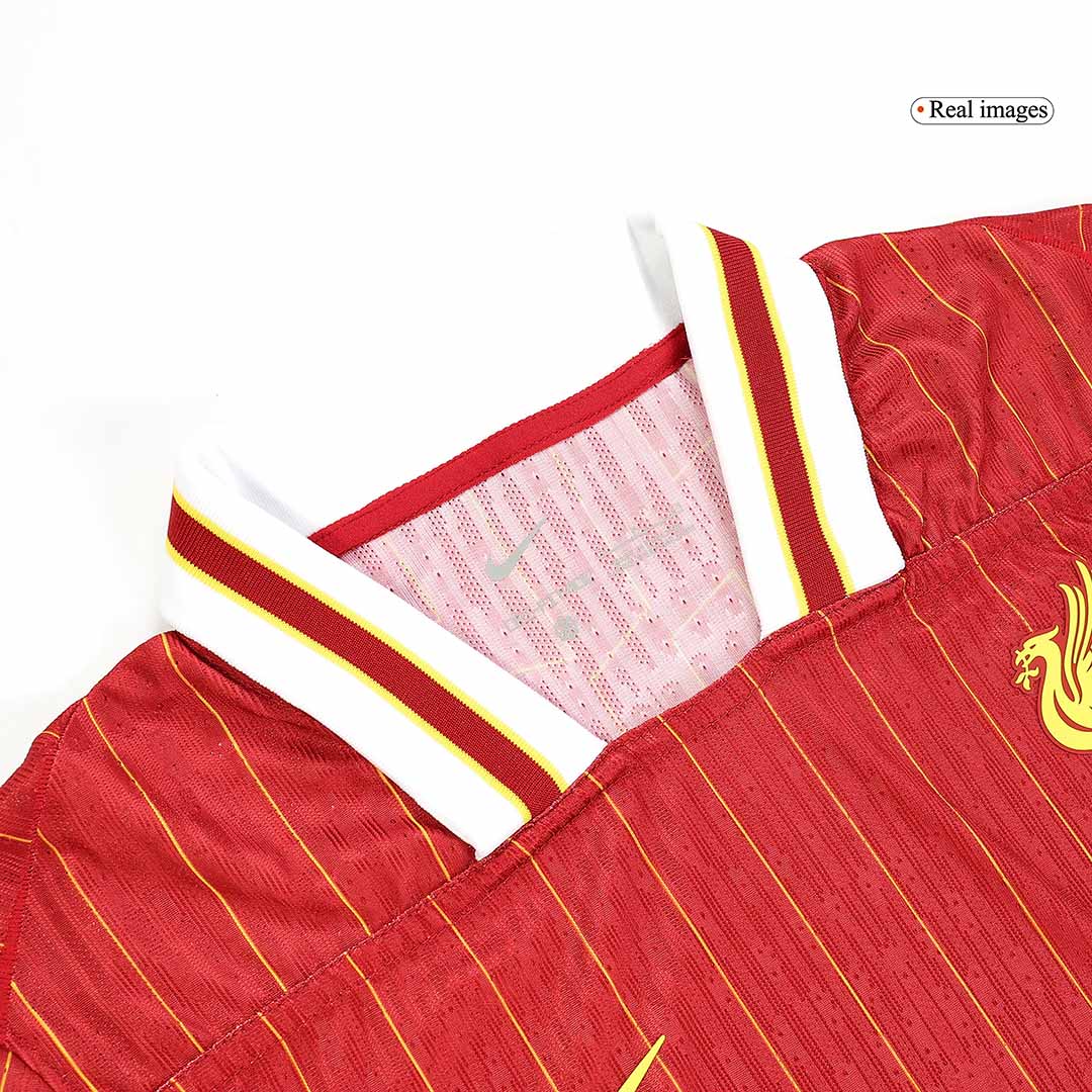 Player Version VIRGIL #4 Liverpool Home  Soccer Jersey 2024/25 footmaillots.fr