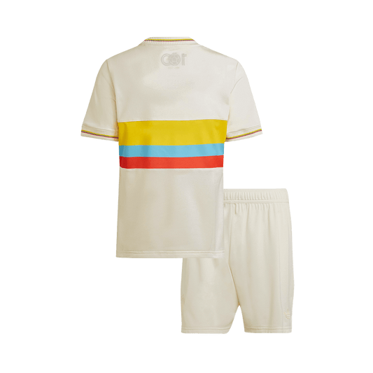 Kid's Colombia  Soccer Jersey Kit(Jersey+Shorts) 2024 - 100th Anniversary footmaillots.fr
