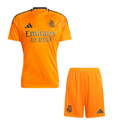 Real Madrid Away  Soccer Jersey Kit(Jersey+Shorts) 2024/25 footmaillots.fr