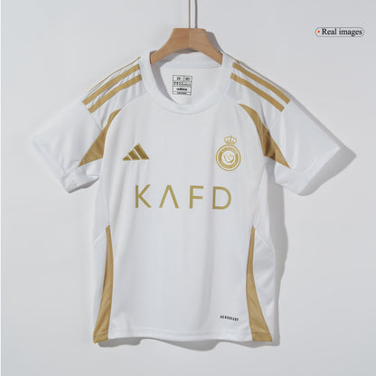 Kid's RONALDO #7 Al Nassr Third Away  Soccer Jersey Kit(Jersey+Shorts) 2024/25 - ACL footmaillots.fr