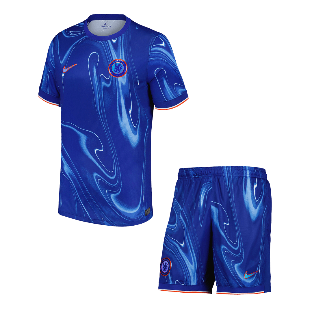 Chelsea Home  Soccer Jersey Kit(Jersey+Shorts) 2024/25 footmaillots.fr