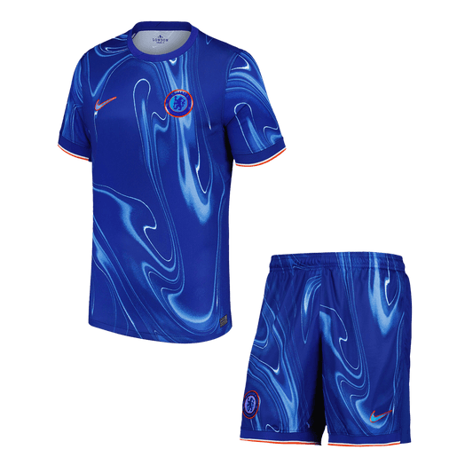 Chelsea Home  Soccer Jersey Kit(Jersey+Shorts) 2024/25 footmaillots.fr