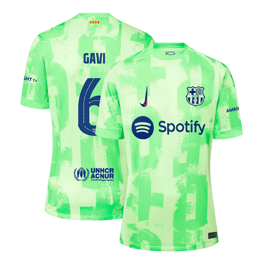 GAVI #6 Barcelona Third Away  Soccer Jersey 2024/25- UCL footmaillots.fr