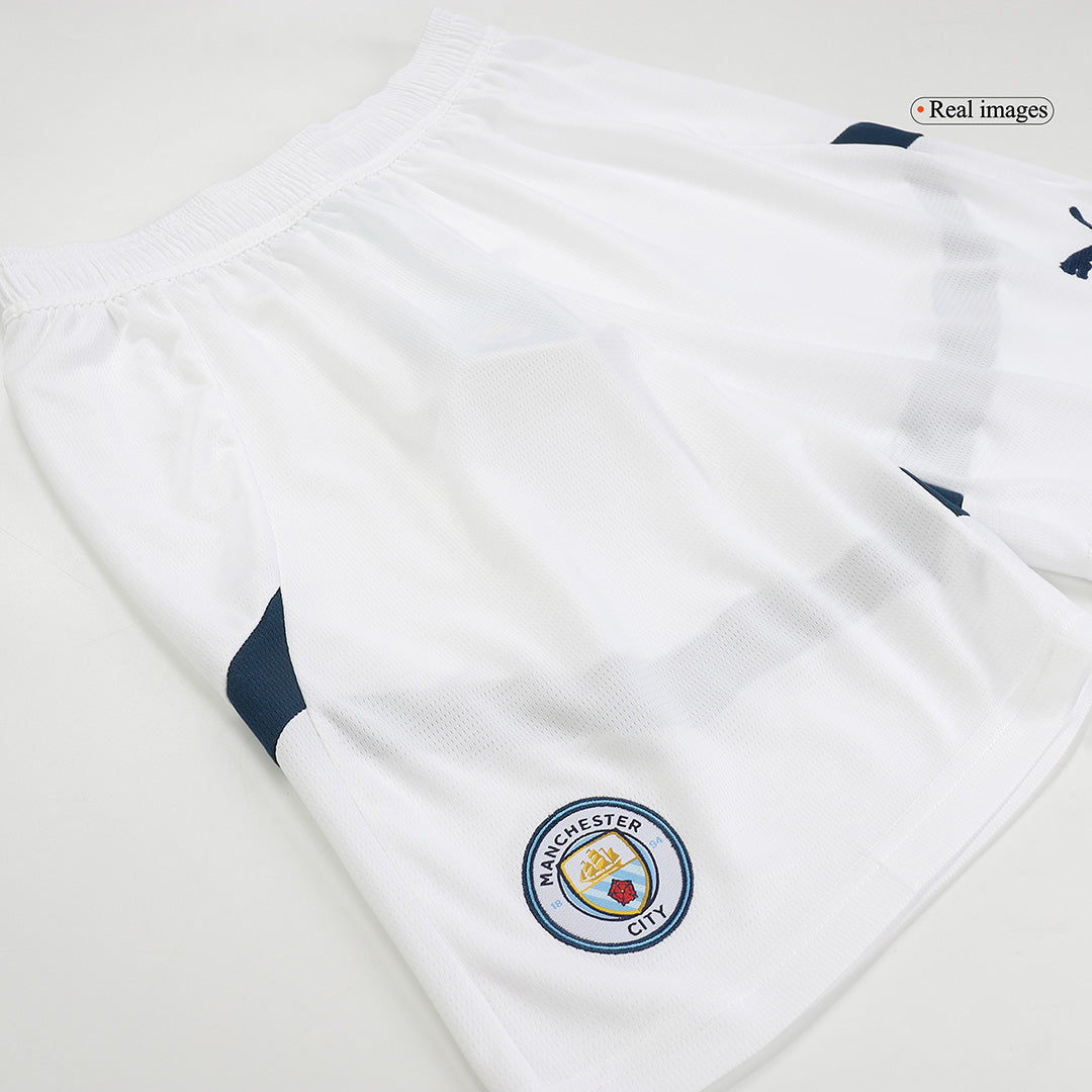 Manchester City Home Soccer Shorts 2024/25 footmaillots.fr