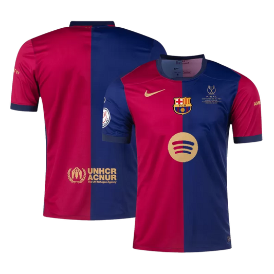 Maillot de football Barcelone domicile 2024/25 - Finale de la Copa del Rey