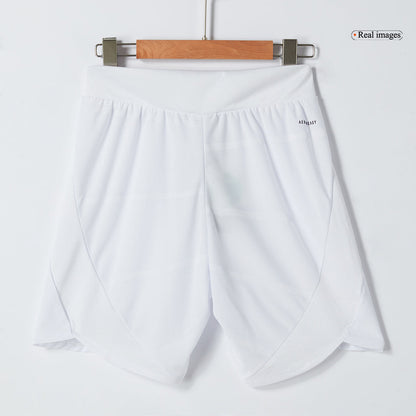 Player Version Real Madrid Home Soccer Shorts 2024/25 footmaillots.fr
