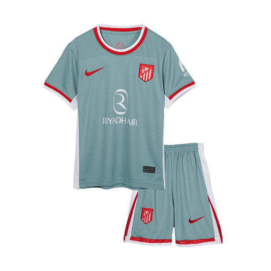 Kid's Atletico Madrid Away  Soccer Jersey Kit(Jersey+Shorts) 2024/25 footmaillots.fr