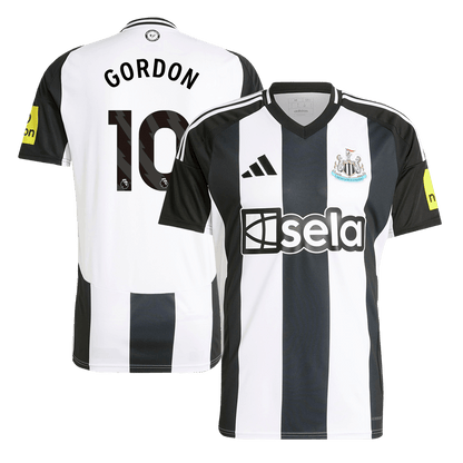 GORDON #10 Newcastle United Home  Soccer Jersey 2024/25 footmaillots.fr
