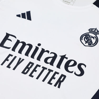 Real Madrid Pre-Match  Soccer Jersey Kit(Jersey+Shorts) 2024/25 footmaillots.fr