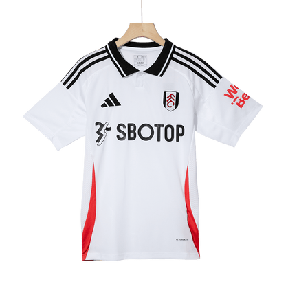 Fulham Home  Soccer Jersey 2024/25 footmaillots.fr