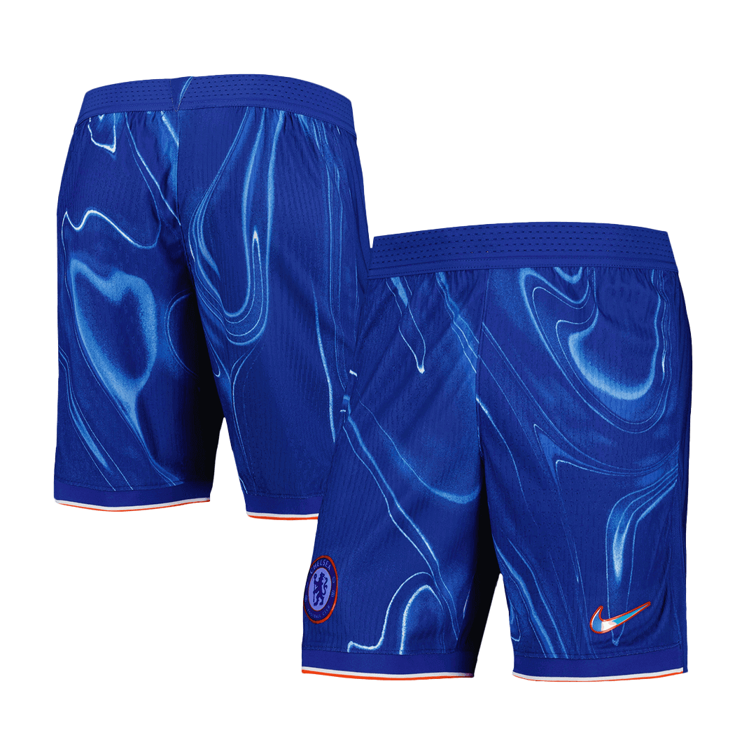 Player Version Chelsea Home Soccer Shorts 2024/25 footmaillots.fr