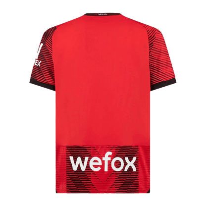 RAFA LE?O #10 AC Milan Home  Soccer Jersey 2023/24 footmaillots.fr