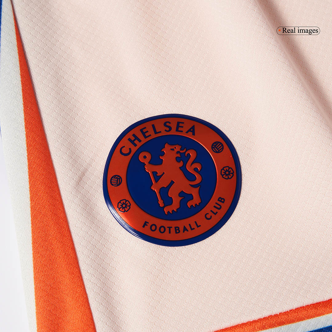 Kid's Chelsea Away  Soccer Jersey Kit(Jersey+Shorts) 2024/25 footmaillots.fr