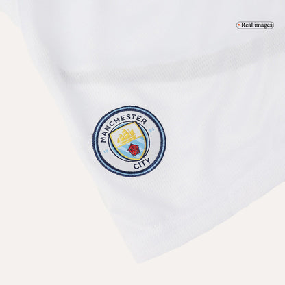 Kid's Manchester City Home  Soccer Jersey Kit(Jersey+Shorts) 2024/25 footmaillots.fr
