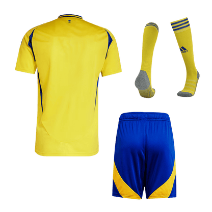 Al Nassr Home  Soccer Jersey Kit(Jersey+Shorts+Socks) 2024/25 footmaillots.fr