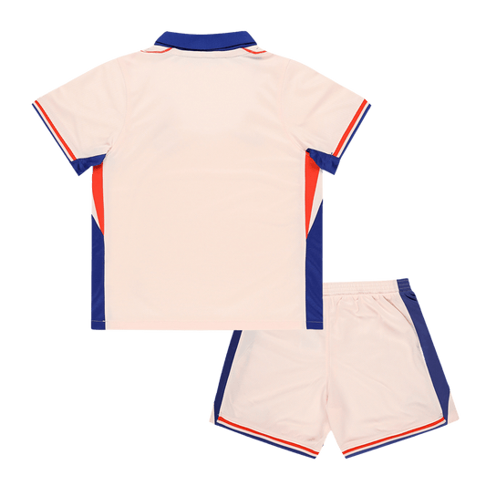 Kid's Chelsea Away  Soccer Jersey Kit(Jersey+Shorts) 2024/25 footmaillots.fr